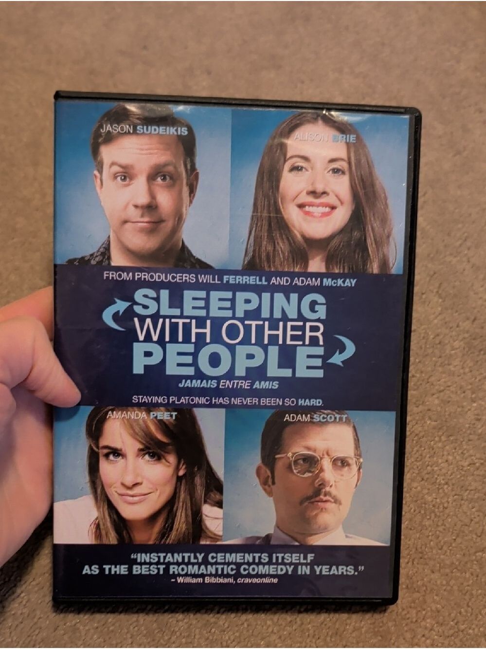 💜 5/$20 Sleeping With Other‎ People DVD Movie